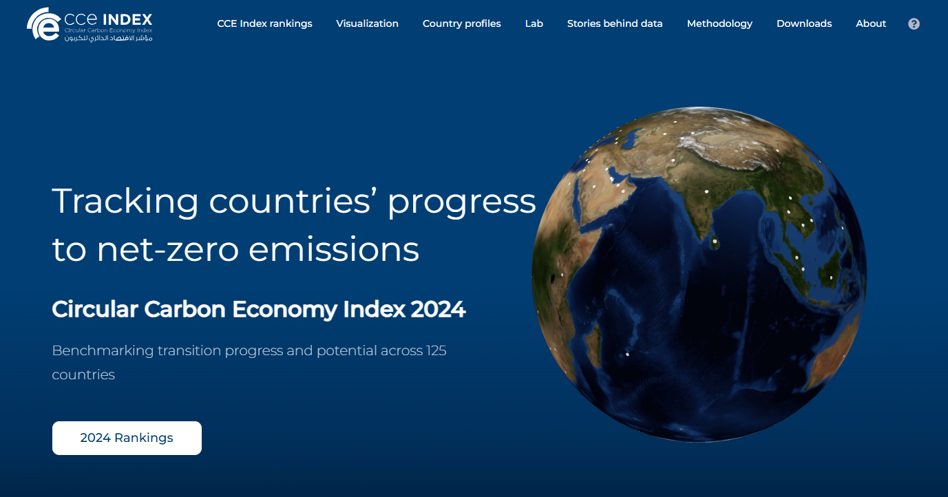Circular Carbon Economy ‍Index 2024